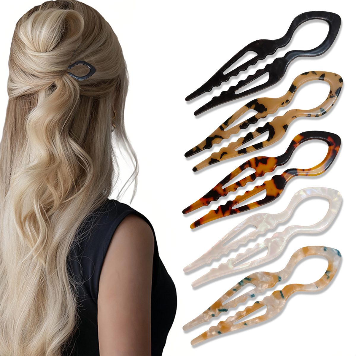 Women Accessories Trending - Bastões de cabelo em forma de