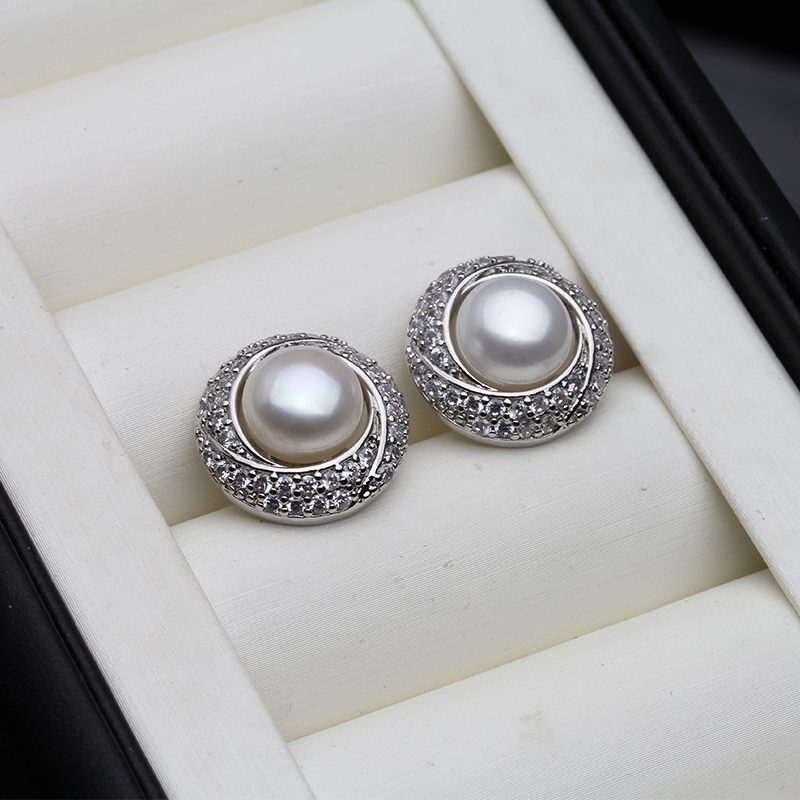 Statement Earrings Oversized - Novos Brincos Grandes de Pérola de