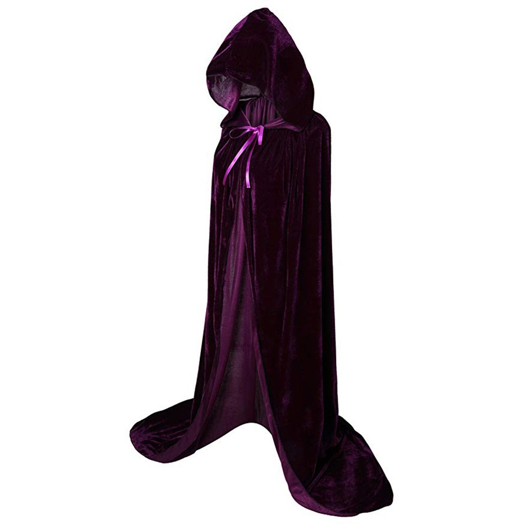 Women'S Vampire Accessories - Capas de halloween gótico com capuz