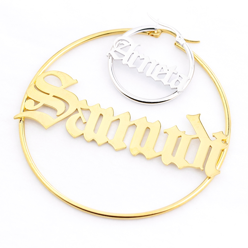 Statement Earrings Oversized - Personalizado mulheres grandes brincos personalizado qualquer