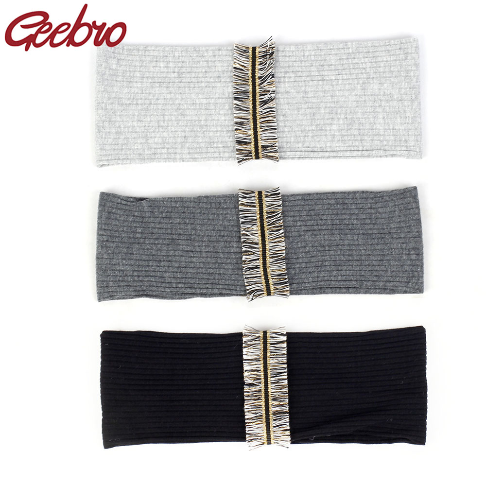 Women'S Running Accessories - Geebro boho vintage borla tarja feminino