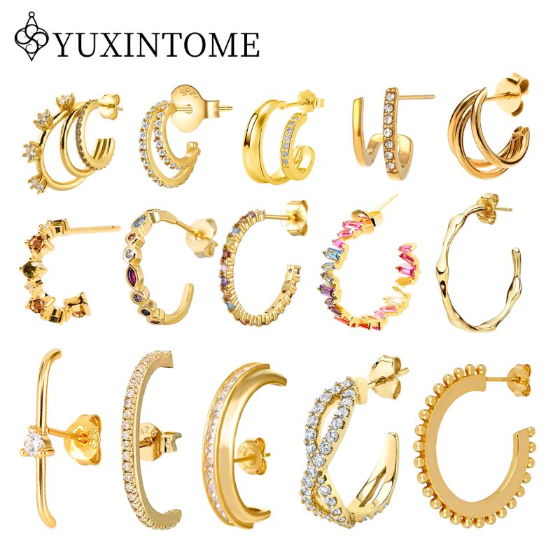 Feminino 925 prata esterlina o - Statement Earrings Oversized avaliação e preço