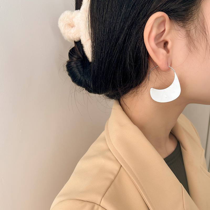 Brincos de argola grandes e ex - Statement Earrings Oversized avaliação e preço