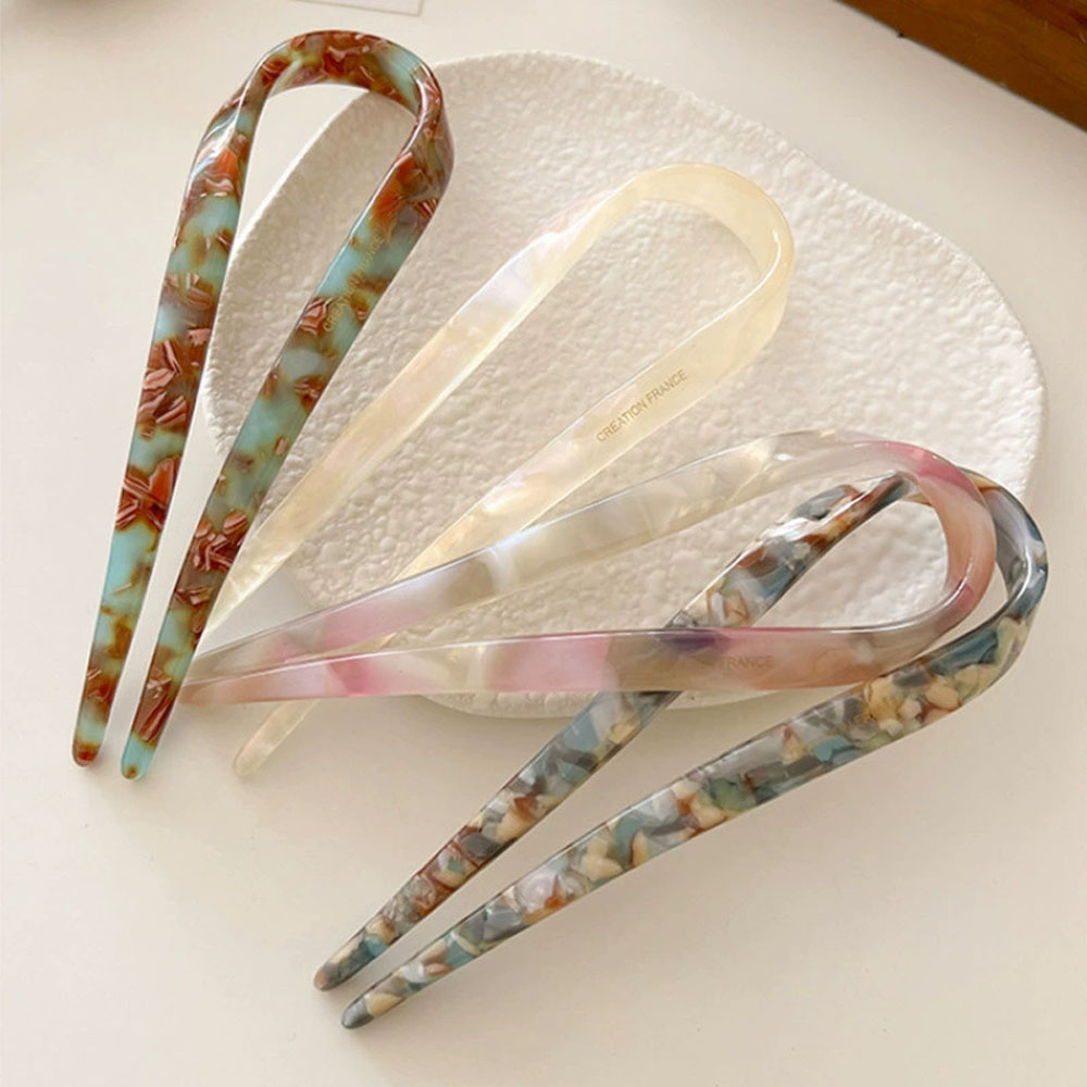 Grampo de cabelo retrô em form - Women Accessories Trending avaliação e preço