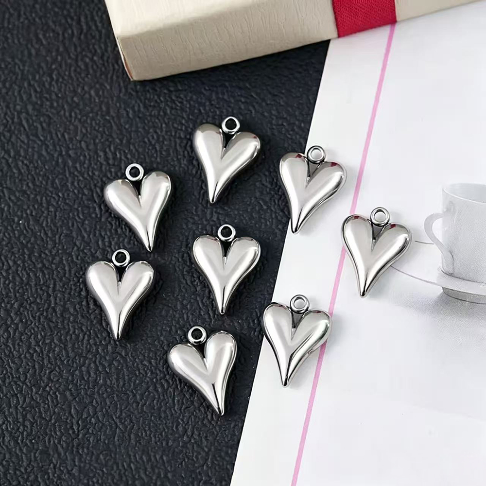 10 peças de Pingentes de Coraç - Statement Earrings Oversized avaliação e preço