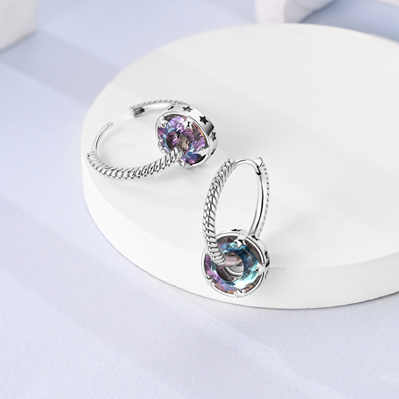 Brincos de Argola em Prata Est - Women'S Accessories Jewelry Sale avaliação e preço