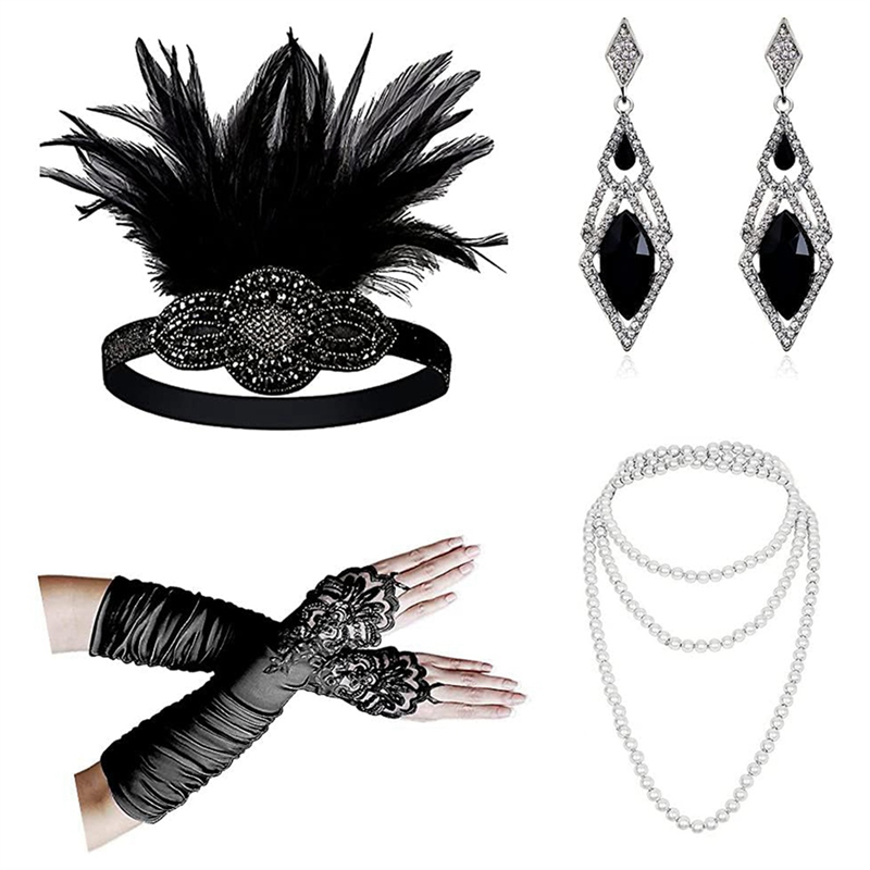 ABQR 1920S Conjunto de acessór - Women'S Accessories avaliação e preço