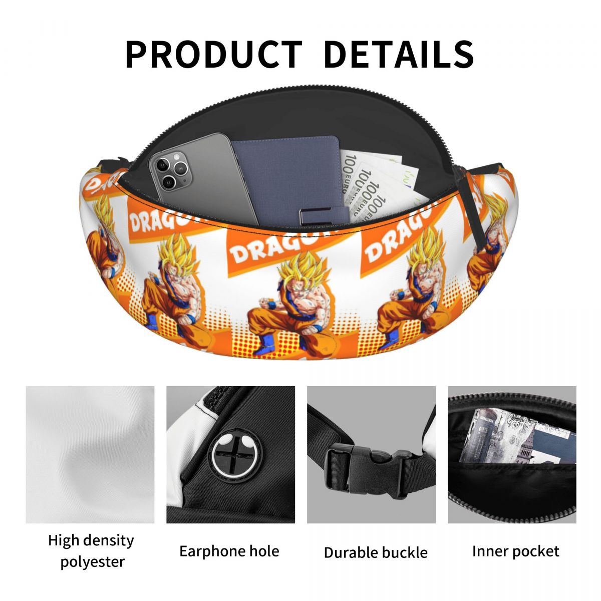 Bolsa de Cintura DBZ G-Gokues  - Women'S Running Accessories avaliação e preço