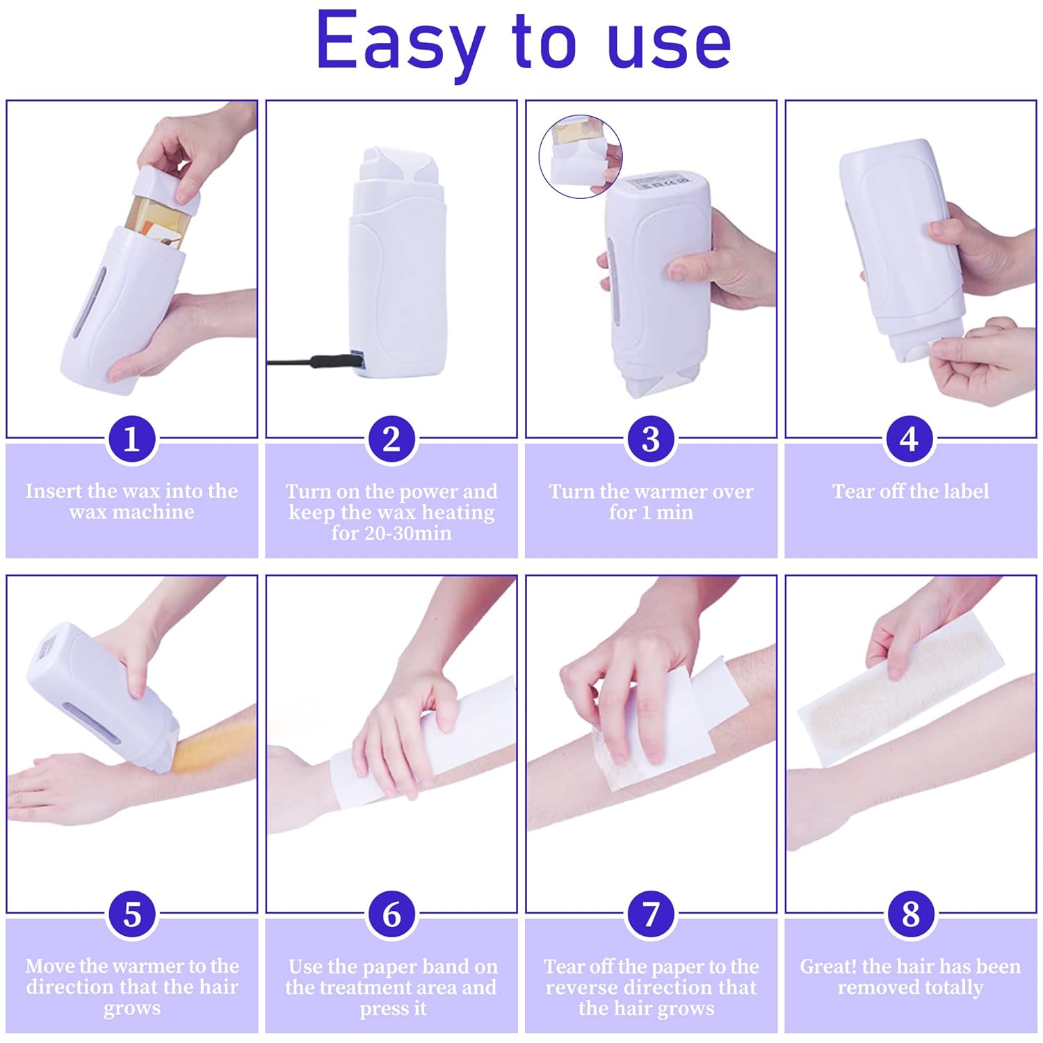 Rolo aquecedor de cera YIKOOLI - Women Accessories Clearance avaliação e preço