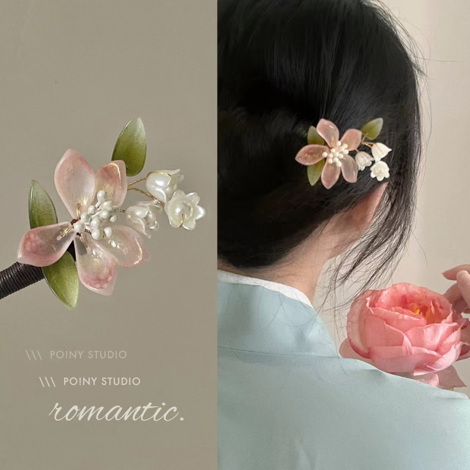 Grampo de Cabelo Estilo Chinês - Pearl Hair Pin avaliação e preço