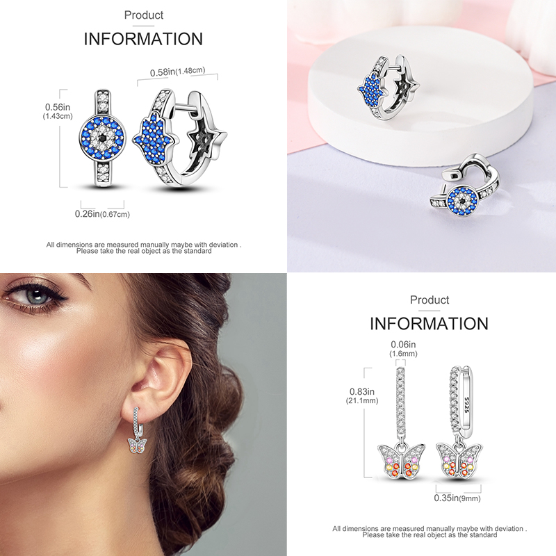 Brincos de argola série estrel - Statement Earrings Oversized avaliação e preço
