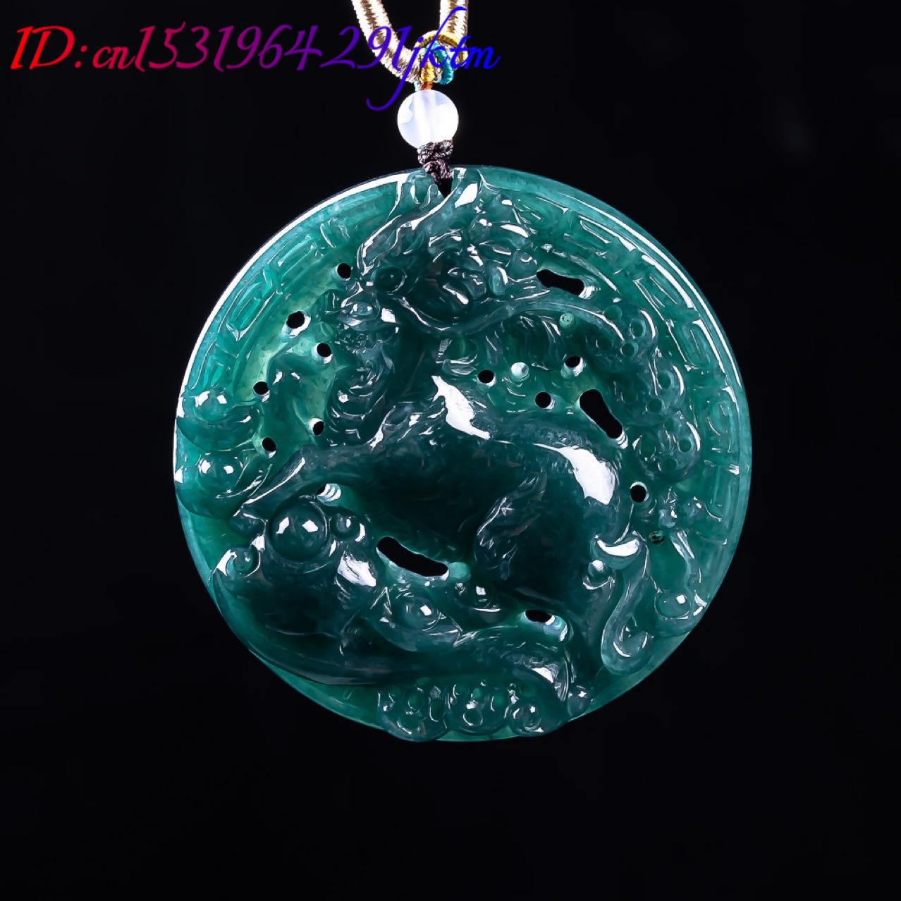 Pingente de Dragão em Jadeite  - Women'S Accessories avaliação e preço