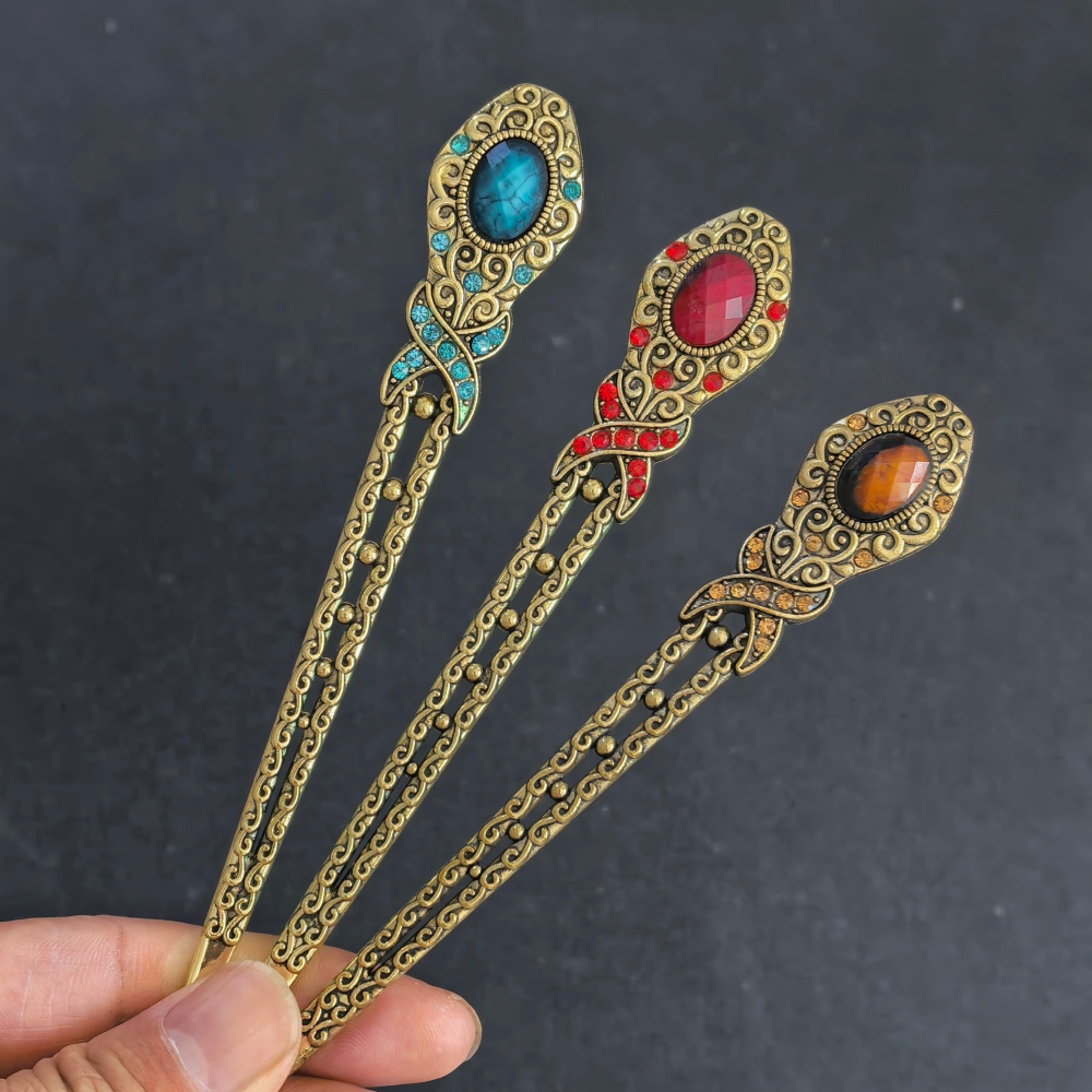 Paus de Cabelo de Metal Vintag - Women Accessories Trending avaliação e preço