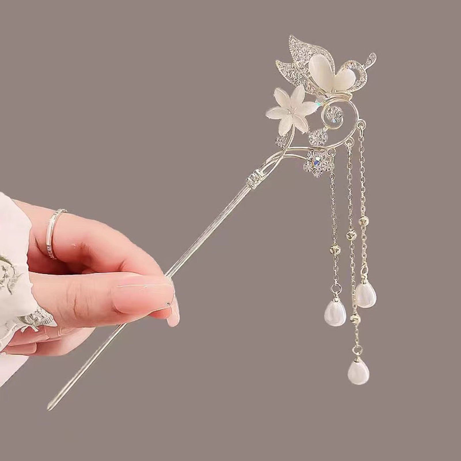 Grampo de Cabelo Feminino em L - Pearl Hair Pin avaliação e preço