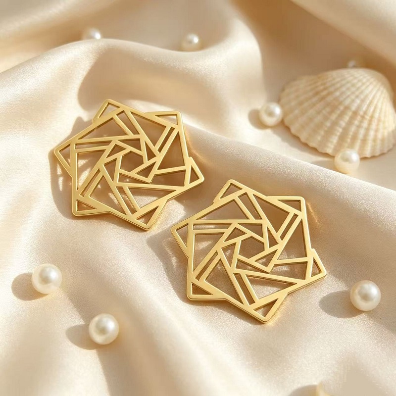 Brinco Geométrico Oco em Forma - Women'S Accessories Jewelry Sale avaliação e preço