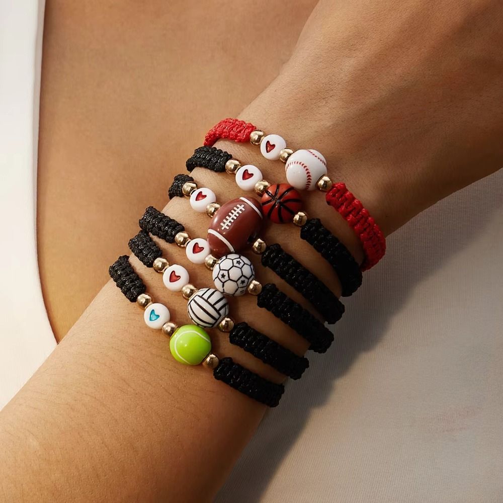 Pulseira Artesanal de Basquete - Women'S Volleyball Accessories avaliação e preço