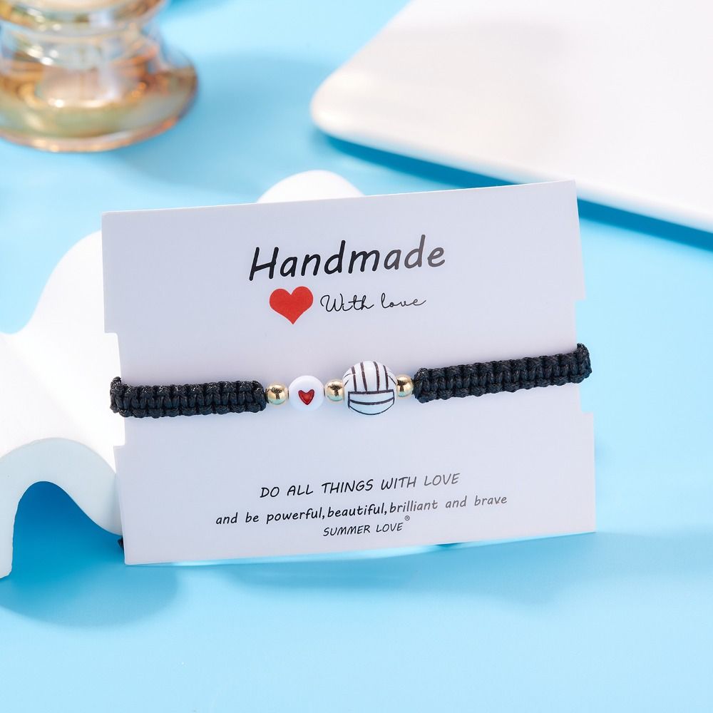 Pulseira Artesanal de Basquete - Women'S Volleyball Accessories avaliação e preço