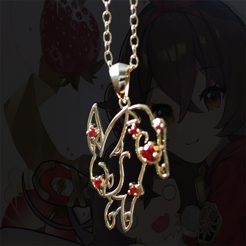 Anime colar genshin impacto âm - Women'S Running Accessories avaliação e preço