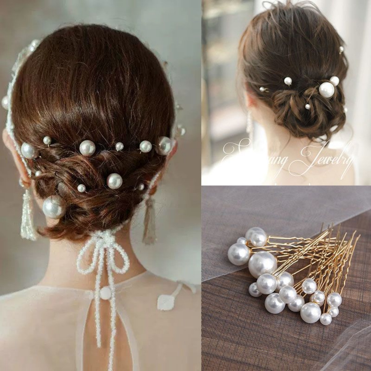 18 pçs grampo de cabelo de noi - Pearl Hair Pin avaliação e preço