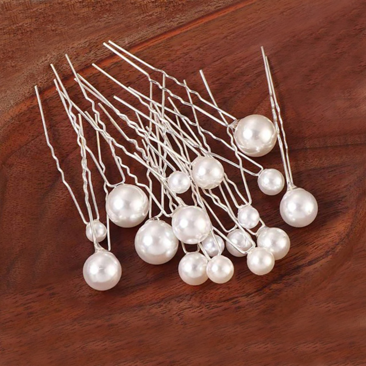 18 pçs grampo de cabelo de noi - Pearl Hair Pin avaliação e preço